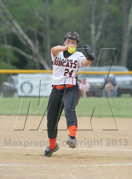 Thumbnail 1 in Coudersport vs Clarion Area (PIAA District IX A Quarterfinal) photogallery.