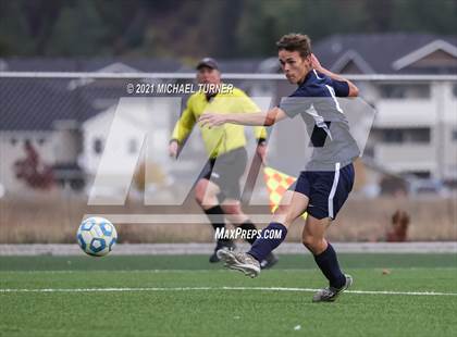 Thumbnail 2 in St. Maries vs Coeur d'Alene Charter Academy (District semi- final) photogallery.
