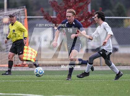 Thumbnail 1 in St. Maries vs Coeur d'Alene Charter Academy (District semi- final) photogallery.