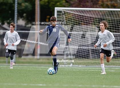 Thumbnail 2 in St. Maries vs Coeur d'Alene Charter Academy (District semi- final) photogallery.