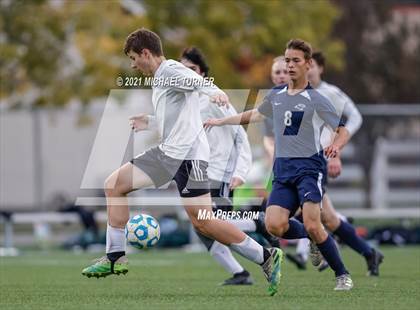 Thumbnail 3 in St. Maries vs Coeur d'Alene Charter Academy (District semi- final) photogallery.