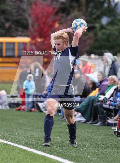 Thumbnail 3 in St. Maries vs Coeur d'Alene Charter Academy (District semi- final) photogallery.