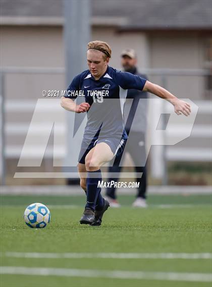 Thumbnail 3 in St. Maries vs Coeur d'Alene Charter Academy (District semi- final) photogallery.