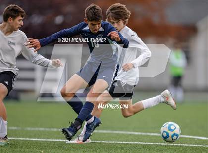 Thumbnail 1 in St. Maries vs Coeur d'Alene Charter Academy (District semi- final) photogallery.