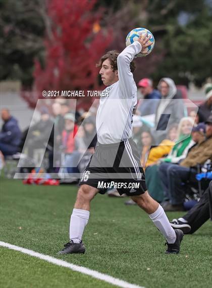 Thumbnail 3 in St. Maries vs Coeur d'Alene Charter Academy (District semi- final) photogallery.