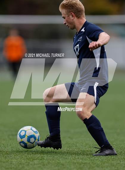 Thumbnail 1 in St. Maries vs Coeur d'Alene Charter Academy (District semi- final) photogallery.