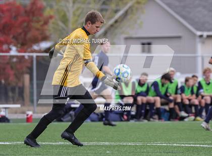 Thumbnail 3 in St. Maries vs Coeur d'Alene Charter Academy (District semi- final) photogallery.