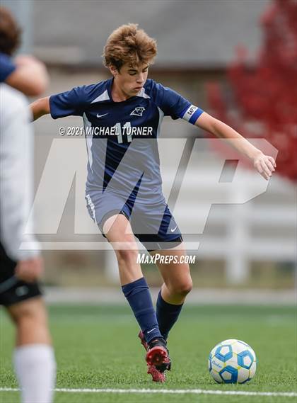 Thumbnail 2 in St. Maries vs Coeur d'Alene Charter Academy (District semi- final) photogallery.