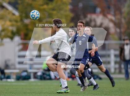 Thumbnail 2 in St. Maries vs Coeur d'Alene Charter Academy (District semi- final) photogallery.