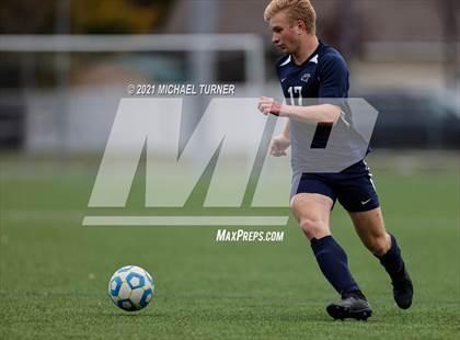 Thumbnail 3 in St. Maries vs Coeur d'Alene Charter Academy (District semi- final) photogallery.