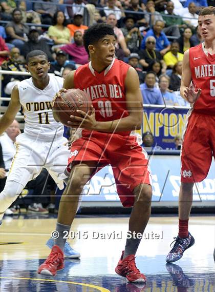 Thumbnail 3 in Mater Dei vs. Bishop O'Dowd (CIF State Open Division Final) photogallery.