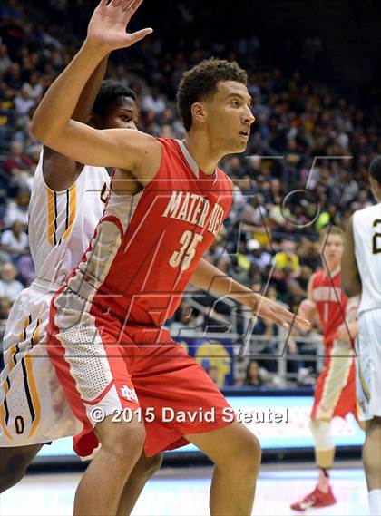 Thumbnail 2 in Mater Dei vs. Bishop O'Dowd (CIF State Open Division Final) photogallery.