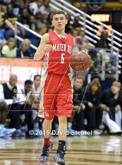 Thumbnail 2 in Mater Dei vs. Bishop O'Dowd (CIF State Open Division Final) photogallery.