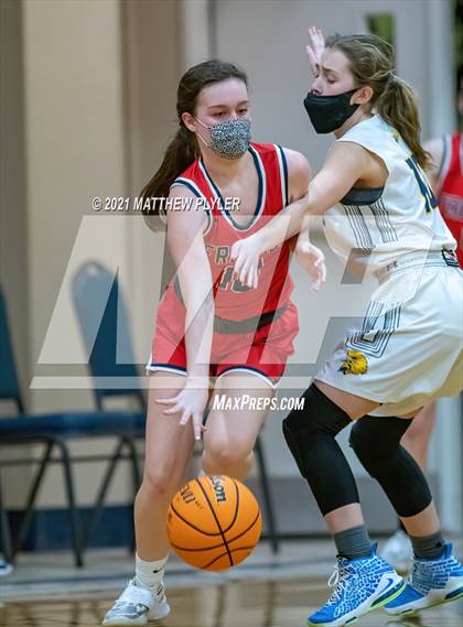 Thumbnail 3 in Freedom Christian Academy vs Northwood Temple Academy (NCISAA 2A State Tournament - 1st Round) photogallery.