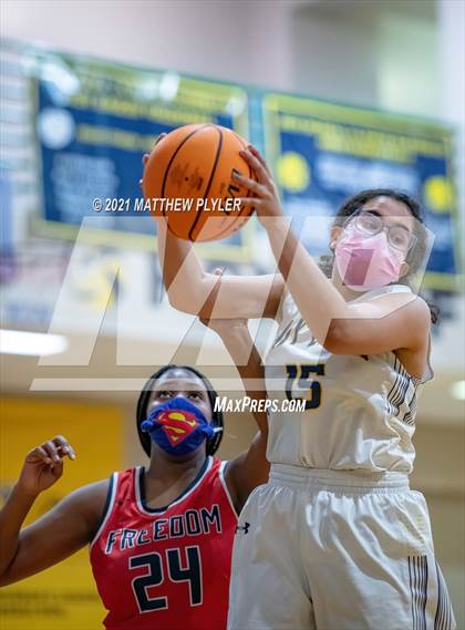 Thumbnail 2 in Freedom Christian Academy vs Northwood Temple Academy (NCISAA 2A State Tournament - 1st Round) photogallery.