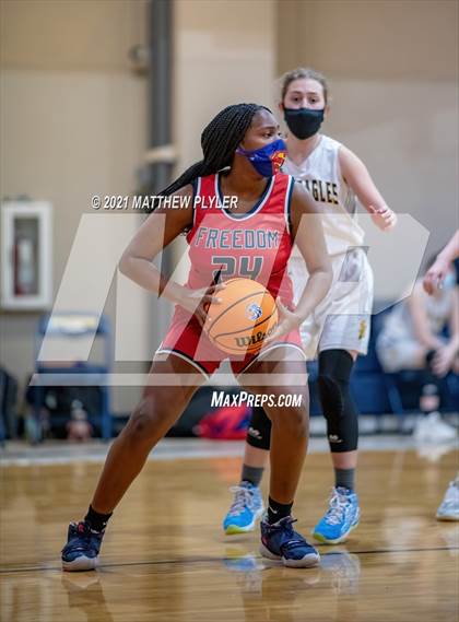 Thumbnail 3 in Freedom Christian Academy vs Northwood Temple Academy (NCISAA 2A State Tournament - 1st Round) photogallery.