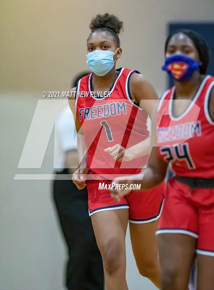 Thumbnail 3 in Freedom Christian Academy vs Northwood Temple Academy (NCISAA 2A State Tournament - 1st Round) photogallery.