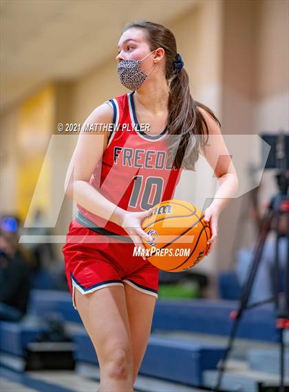 Thumbnail 3 in Freedom Christian Academy vs Northwood Temple Academy (NCISAA 2A State Tournament - 1st Round) photogallery.