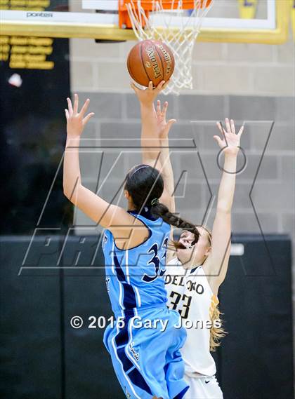 Thumbnail 3 in Pleasant Valley @ Del Oro (CIF NorCal Playoff) photogallery.