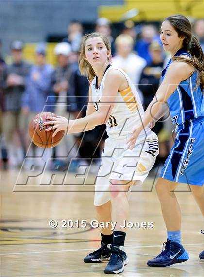 Thumbnail 1 in Pleasant Valley @ Del Oro (CIF NorCal Playoff) photogallery.