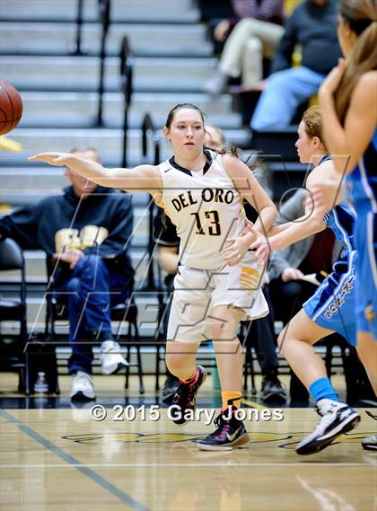 Thumbnail 2 in Pleasant Valley @ Del Oro (CIF NorCal Playoff) photogallery.