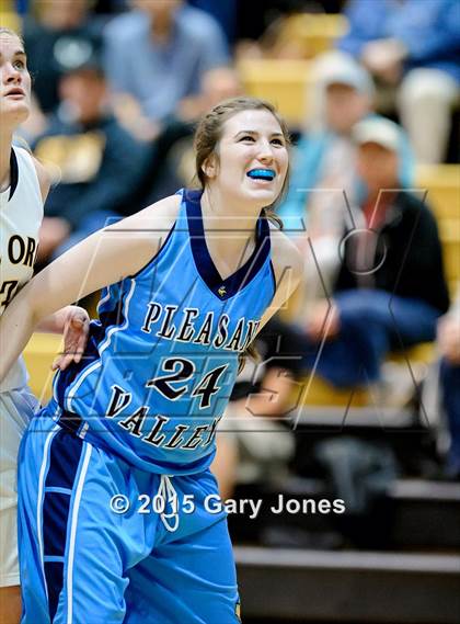 Thumbnail 3 in Pleasant Valley @ Del Oro (CIF NorCal Playoff) photogallery.