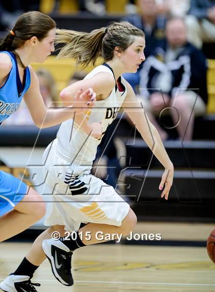 Thumbnail 3 in Pleasant Valley @ Del Oro (CIF NorCal Playoff) photogallery.