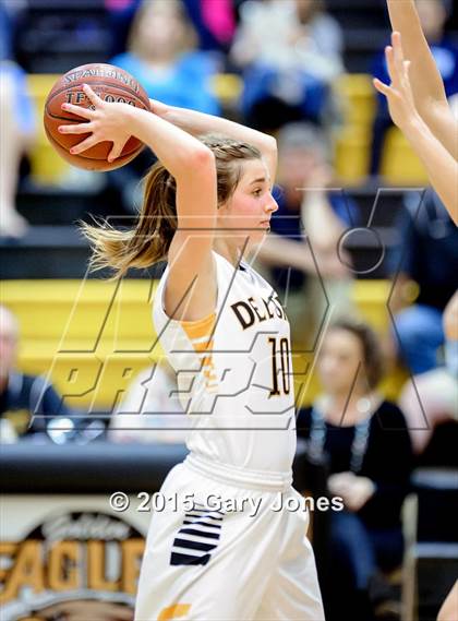 Thumbnail 1 in Pleasant Valley @ Del Oro (CIF NorCal Playoff) photogallery.
