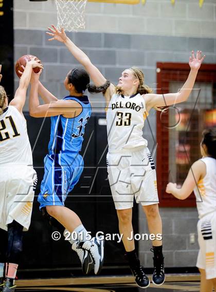 Thumbnail 1 in Pleasant Valley @ Del Oro (CIF NorCal Playoff) photogallery.