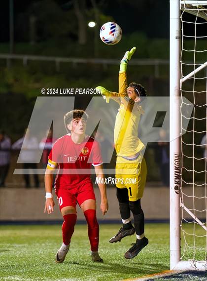 Thumbnail 3 in Jesuit vs. McClatchy (CIF SJS Division 1 Final) photogallery.