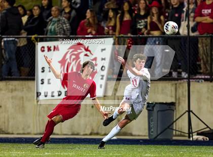 Thumbnail 1 in Jesuit vs. McClatchy (CIF SJS Division 1 Final) photogallery.