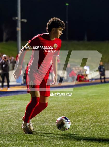 Thumbnail 2 in Jesuit vs. McClatchy (CIF SJS Division 1 Final) photogallery.