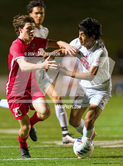 Thumbnail 1 in Jesuit vs. McClatchy (CIF SJS Division 1 Final) photogallery.