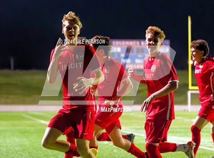 Thumbnail 3 in Jesuit vs. McClatchy (CIF SJS Division 1 Final) photogallery.