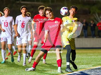 Thumbnail 1 in Jesuit vs. McClatchy (CIF SJS Division 1 Final) photogallery.
