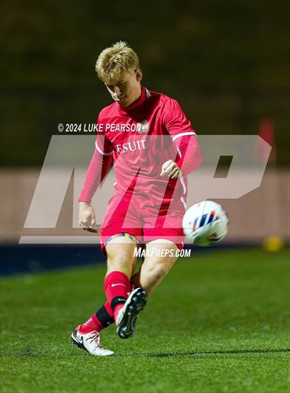 Thumbnail 2 in Jesuit vs. McClatchy (CIF SJS Division 1 Final) photogallery.