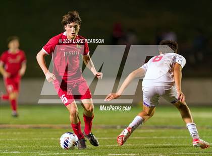 Thumbnail 2 in Jesuit vs. McClatchy (CIF SJS Division 1 Final) photogallery.