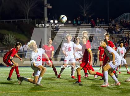 Thumbnail 2 in Jesuit vs. McClatchy (CIF SJS Division 1 Final) photogallery.