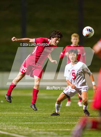 Thumbnail 1 in Jesuit vs. McClatchy (CIF SJS Division 1 Final) photogallery.