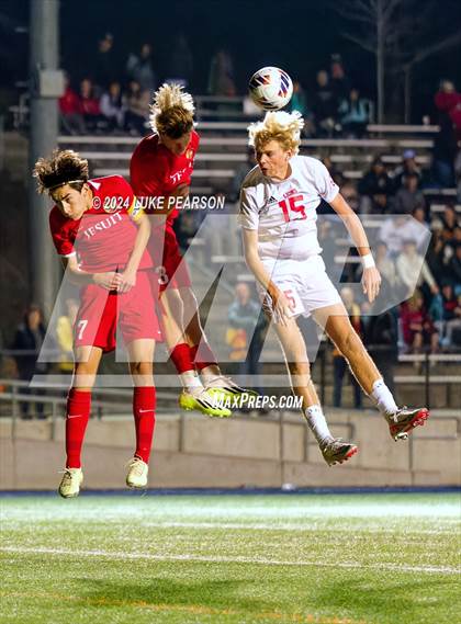 Thumbnail 3 in Jesuit vs. McClatchy (CIF SJS Division 1 Final) photogallery.