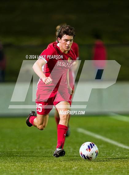 Thumbnail 3 in Jesuit vs. McClatchy (CIF SJS Division 1 Final) photogallery.