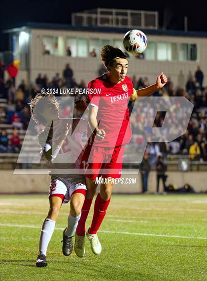 Thumbnail 3 in Jesuit vs. McClatchy (CIF SJS Division 1 Final) photogallery.