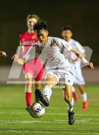 Thumbnail 3 in Jesuit vs. McClatchy (CIF SJS Division 1 Final) photogallery.