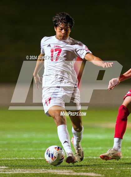 Thumbnail 3 in Jesuit vs. McClatchy (CIF SJS Division 1 Final) photogallery.