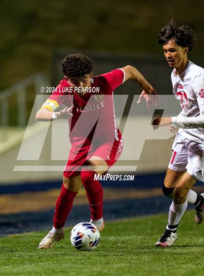 Thumbnail 2 in Jesuit vs. McClatchy (CIF SJS Division 1 Final) photogallery.