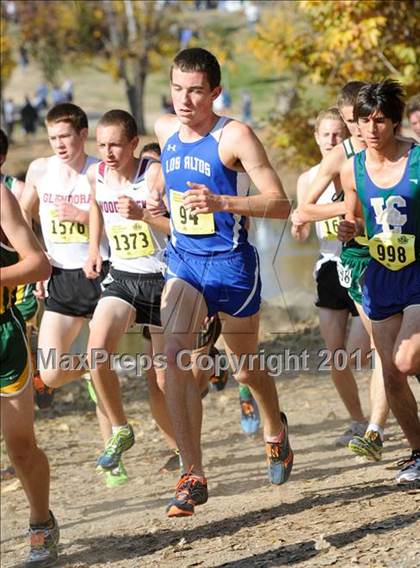 Thumbnail 1 in CIF State Cross Country Championships (Boys Division II) photogallery.