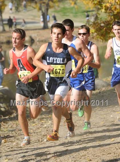 Thumbnail 2 in CIF State Cross Country Championships (Boys Division II) photogallery.