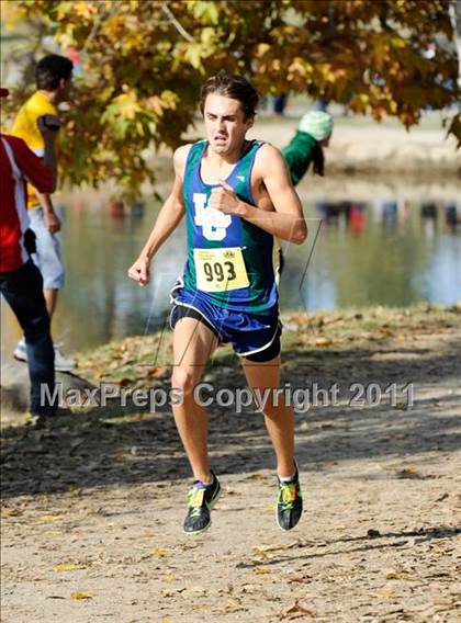 Thumbnail 2 in CIF State Cross Country Championships (Boys Division II) photogallery.