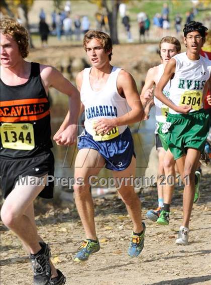 Thumbnail 2 in CIF State Cross Country Championships (Boys Division II) photogallery.