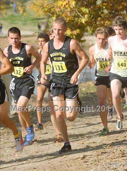 Thumbnail 2 in CIF State Cross Country Championships (Boys Division II) photogallery.